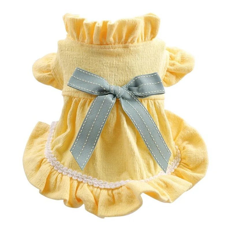 

Dog Clothes Winter Clothes Pet Supplies Clothing Cat Spring and Autumn New Puppy Pajamas Skirts Small Dog Clothes