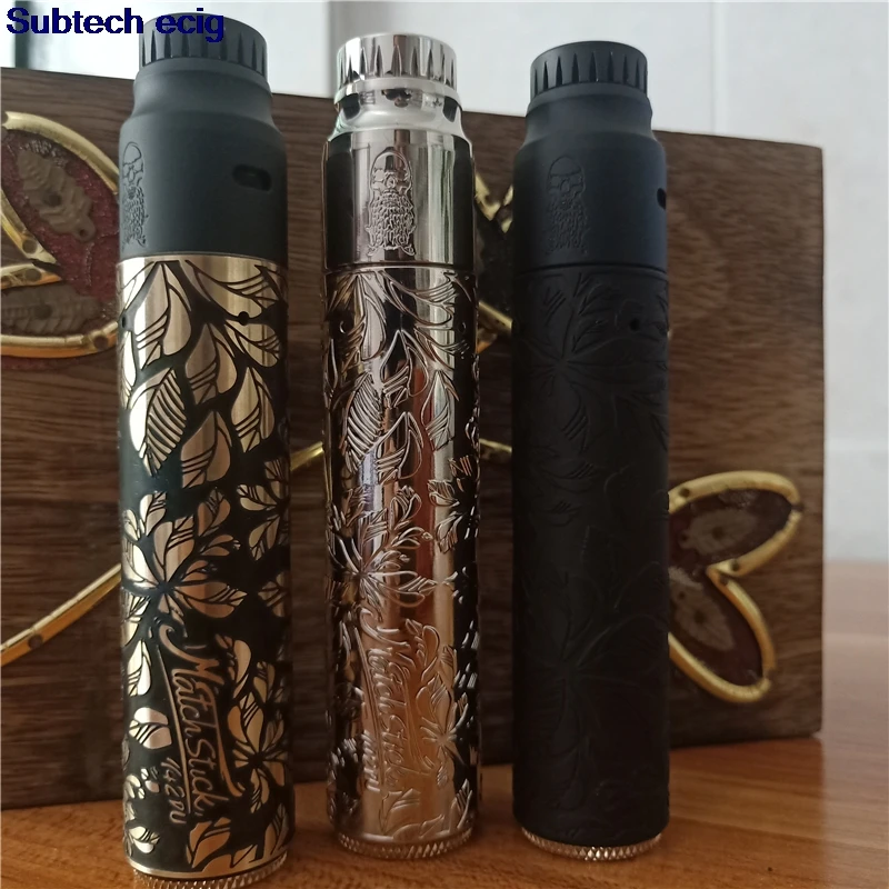 Новейший изгой матч Стик мод комплект с CompLyfe Battle Cap RDA 18650 батарея 24 5 мм 3 цвета