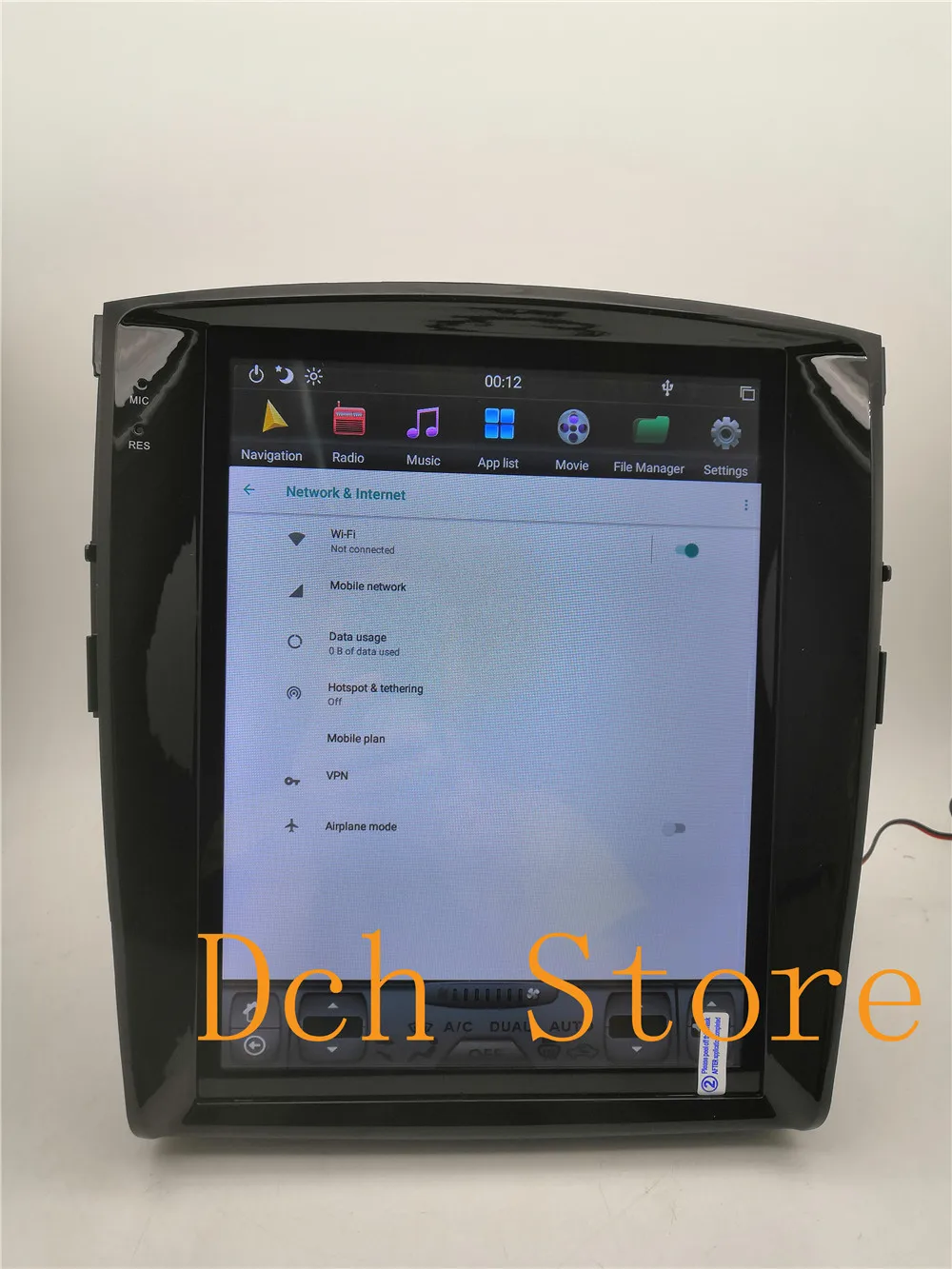 12,1 ''вертикальный экран Tesla стиль Android 8,1 автомобильный DVD gps плеер для MITSUBISHI pajero V97 V93 2006- Радио Навигация ips