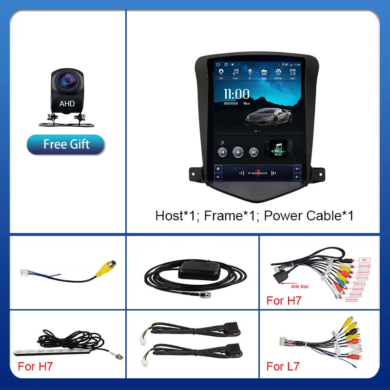 $99.92 EKIY 9.7“ Tesla Vertical Screen For Chevrolet Cruze Lacetti Classic Lacett 2009-2015 Android 10 Car Radio Navigation GPS Stereo