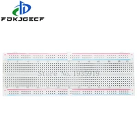 10pcs breadboard 830 point solderless pcb bread board mb 102 mb102 test develop diy for arduino