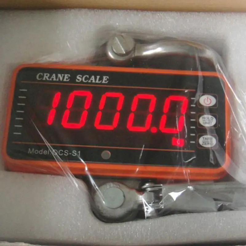 1000 кг/2000 фунтов цифровые Промышленные сверхмощные крановые весы, умные, высокоточные электронные,, Прямая поставка