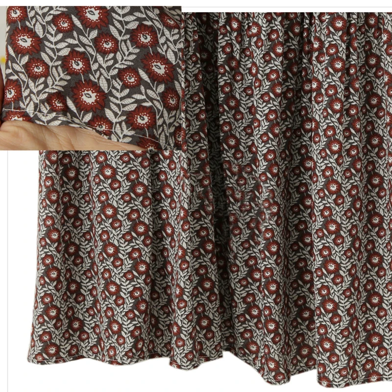 Новый размера плюс 2021 Весна Европейский Стиль Цветочные женские платья с