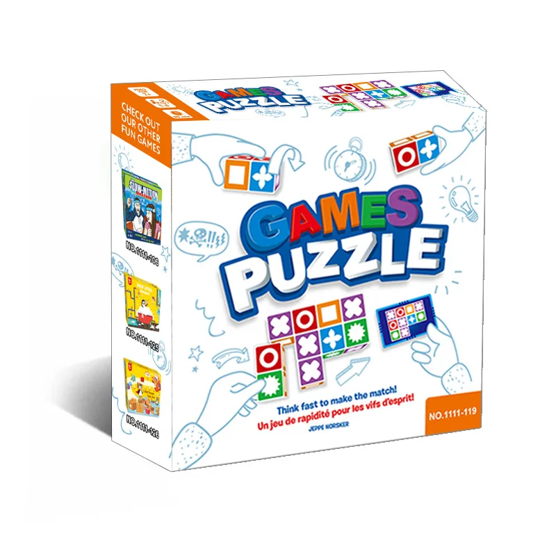 

New Kids Space Logical Thinking Board Game Matching Puzzle Family Party Games for Children Interactive Learning Educational Toys