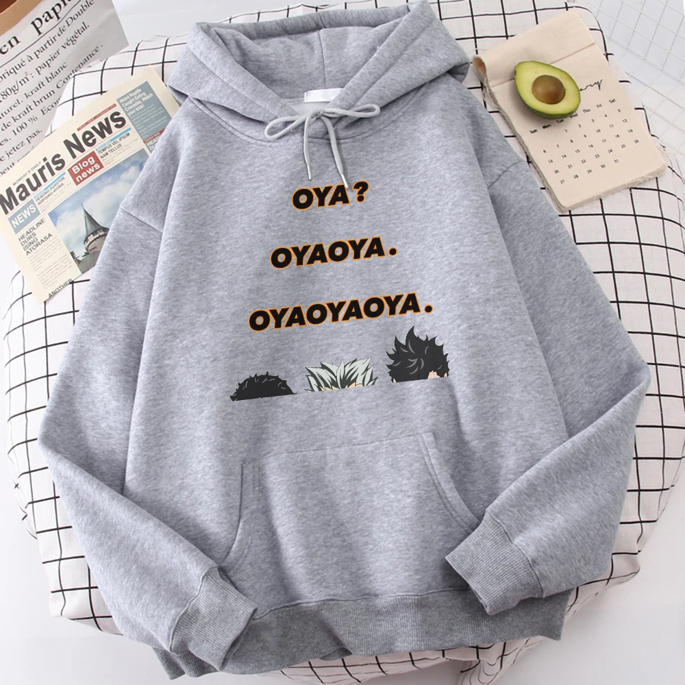 

Толстовка Haikyuu OYA мужская с капюшоном, модная уличная одежда в стиле Хината шоё, повседневные свитшоты в японском стиле аниме, в стиле хип-хоп...