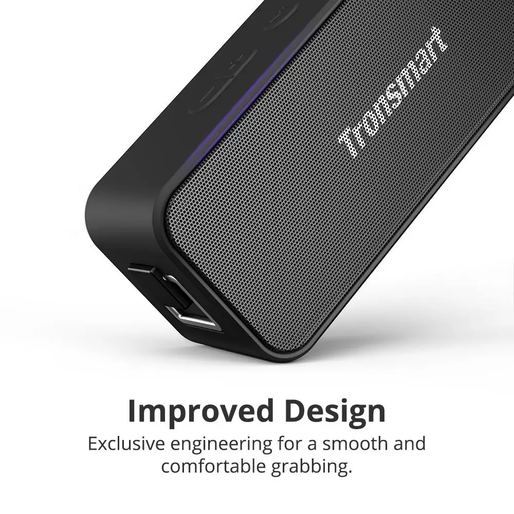 Фото Tronsmart T2 Plus Bluetooth 5 0 динамик 20 Вт портативный 24 ч Колонка IPX7 Саундбар с TWS голосовой Tronsmart T2 Plus Bluetooth 5 0 динамик 20 Вт портативный 24 ч Колонка IPX7 Саундбар с TWS голосовой