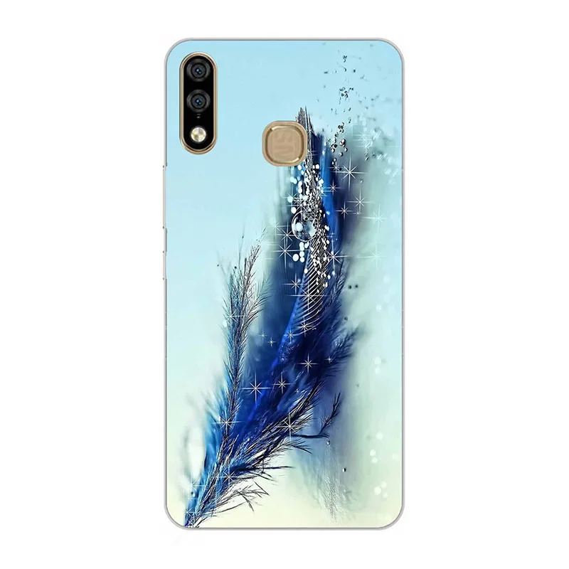 M23 Узорчатый чехол для Tecno Spark 3 Pro KB8 6," задняя крышка цветок кошка собака печать бабочка животное мягкий силиконовый чехол для телефона - Цвет: M23
