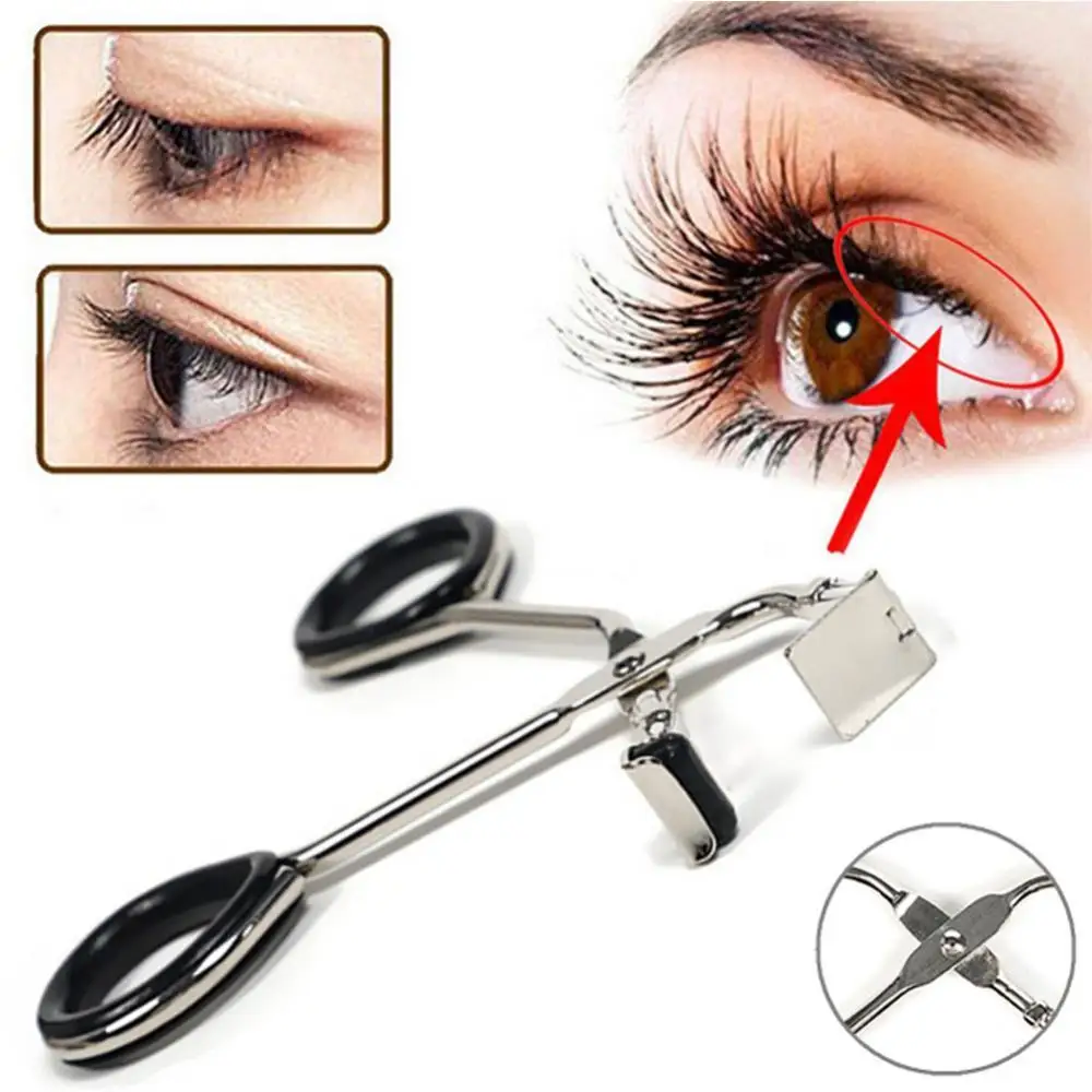 

50% Hot Sale Mini Eyelashes Curlers Nature False Eyelashes Women Handle Eye Lashes Curling Clip Beauty Makeup Cosmetic Tool