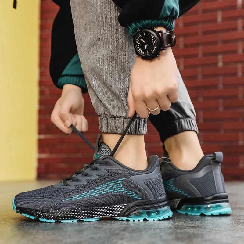 High Quality Mens Air Sneakers Breathable Mesh Marathon Running Shoes Men Athletic Sneakers Men Shoes Trainers zapatillas hombre