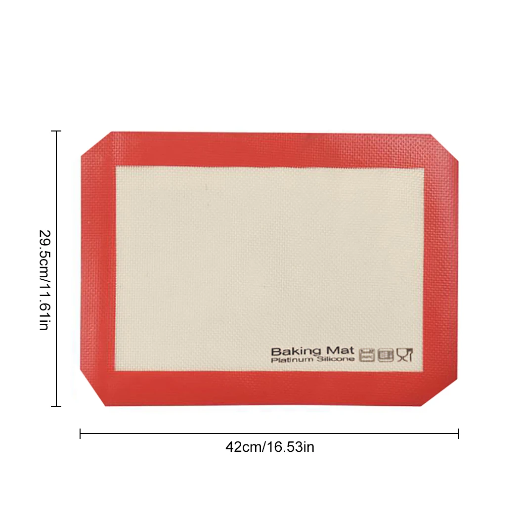 Силиконовый коврик для выпечки 1 шт. замешивания теста термостойкий