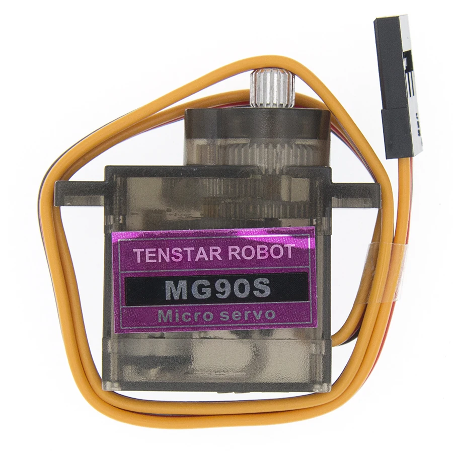 Цифровой сервопривод MG90S 9g с металлической шестерней 20 шт. для радиоуправляемого