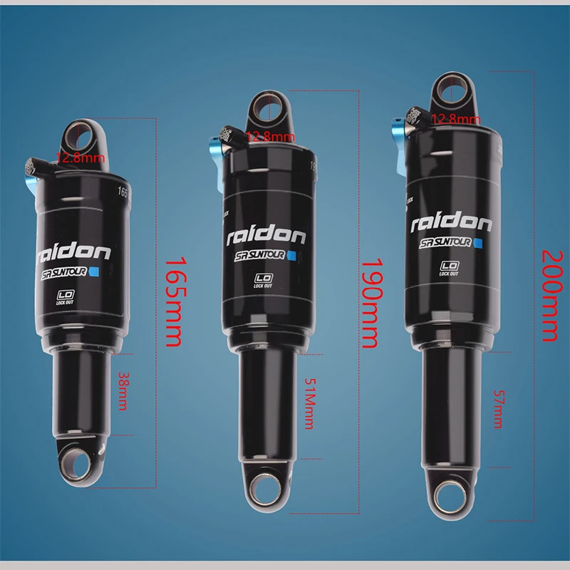 SR SUNTOUR RAIDON амортизатор для горного велосипеда Пневматическая Пружина