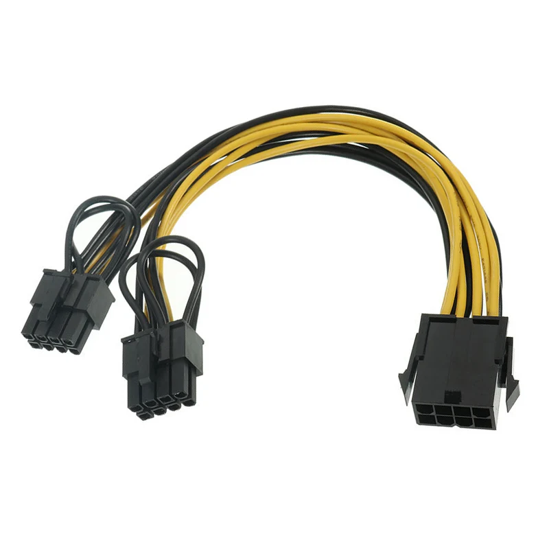 8Pin Удлинительный кабель питания с разъемом типа Папа мама ATX материнская плата ESP