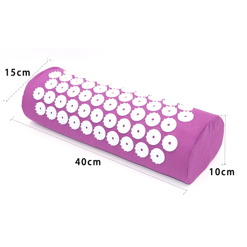 Акупрессура, матрас, Массажная подушка для шеи и ног, подушка для спины, коврик для йоги, антистрессовый коврик, иглоукалывание, игла, массажер