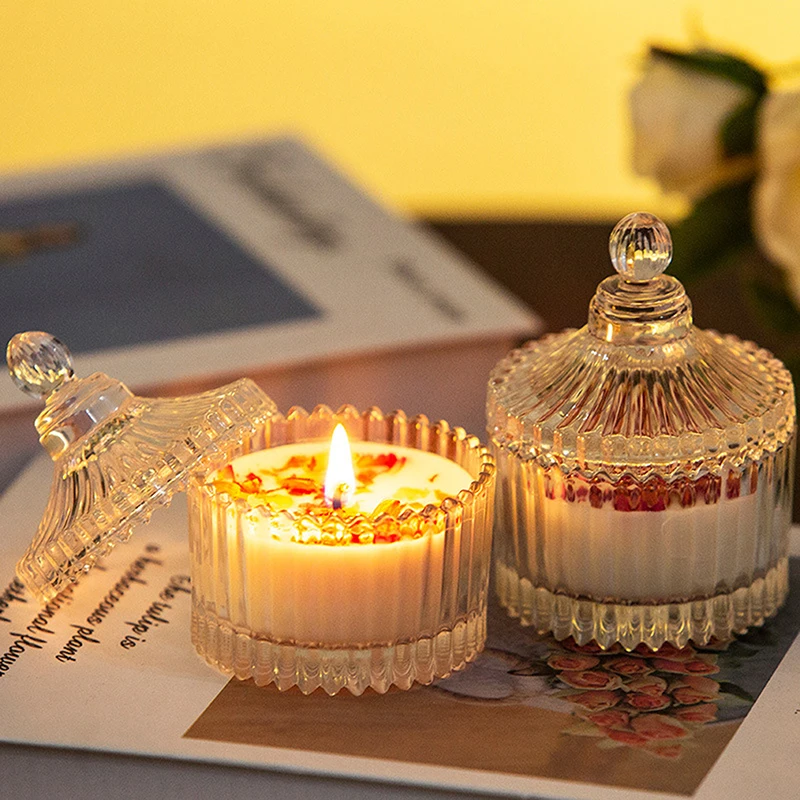 

Creative Candlestick Decorations, Rose Scented Candles Birthday Arrangement Couple Proposal Supplies Aromatherapy Gifts