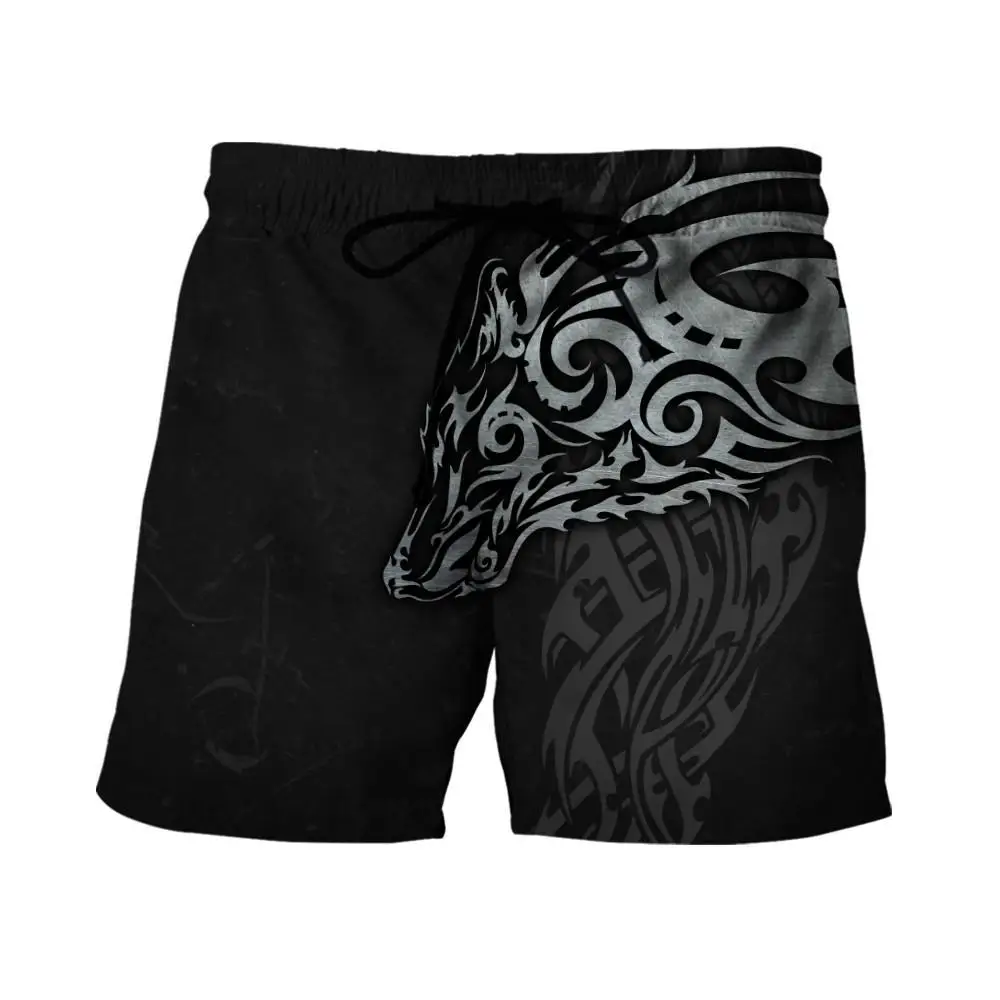 Шорты мужские с эластичным поясом повседневные быстросохнущие пляжные в стиле