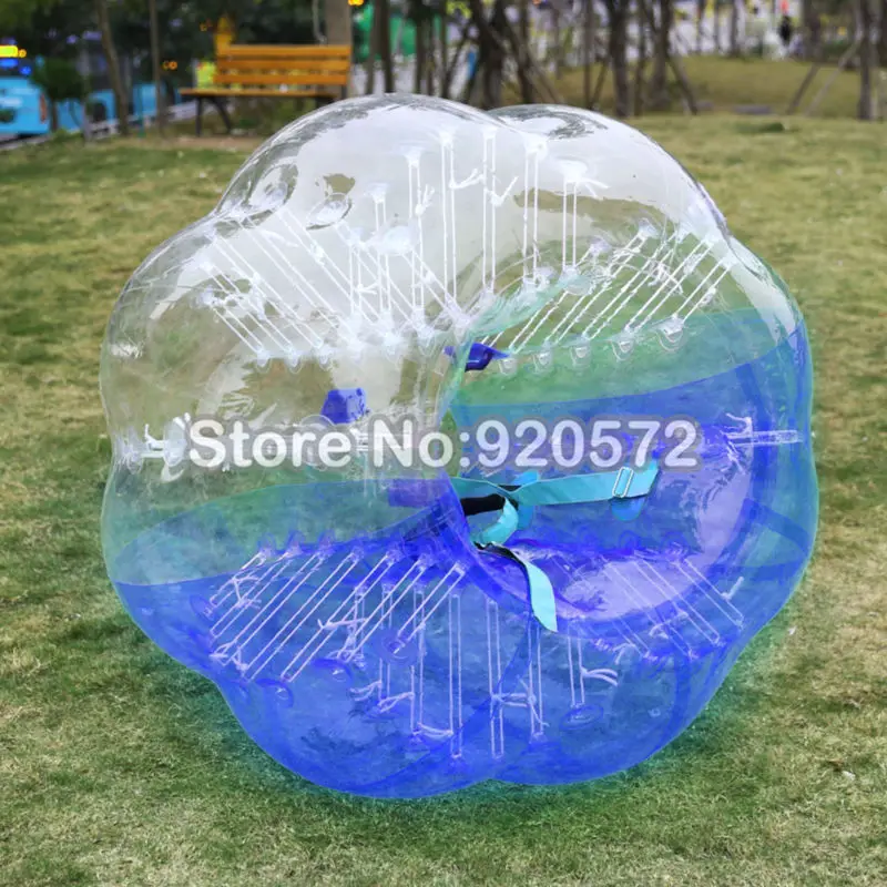 

1.5m 0.8mm Inflatable Bumper Football Body Zorbing Bubble Soccer Ball Human Bouncer