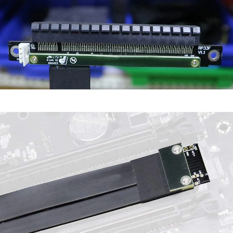 

M.2 NGFF NVMe Key M Extender Cable to PCIE X16 Graphics Card Riser Adapter 16X PCI-E PCI-Express for M2 2230 2242 2260