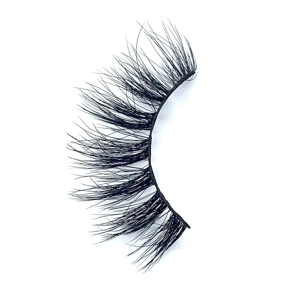 Ресницы 3D норковые ресницы натуральные ручной работы объемные мягкие длинные