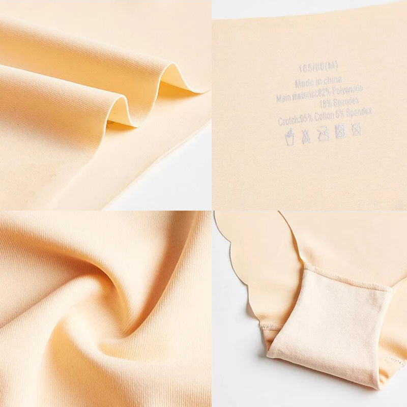 Бесшовные трусики сексуальные из ледяного шелка женское нижнее белье женские