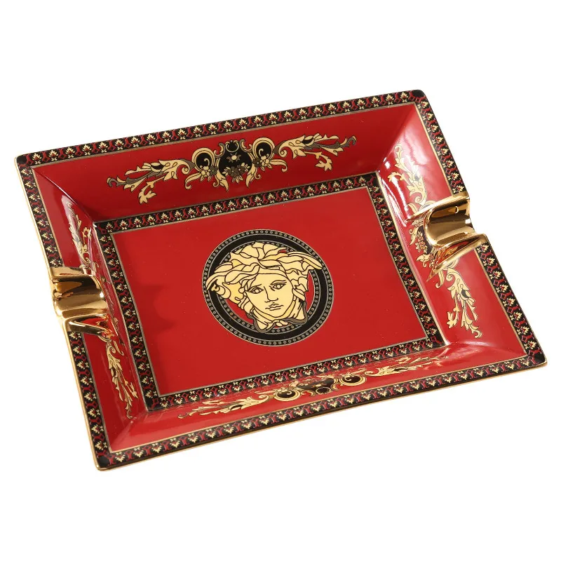 Керамическая пепельница портативная для сигар офиса гостиной клубного дома КТВ