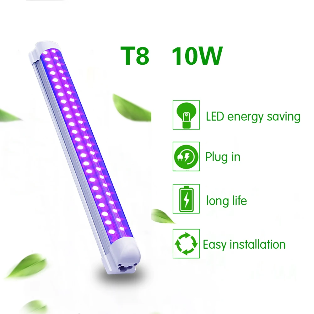 Purple LED Par UV Disco DJ Light Laser Stage Light LED Bar for Party Club Halloween Christmas Wall Washer Lamp