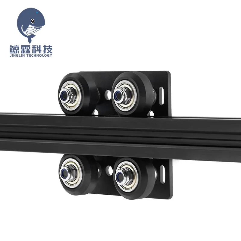 

1set 3D Printer parts T3x65.5x65.5 pulley suites Openbuilds POM wheel V gantry plat for 20 series of aluminum profiles