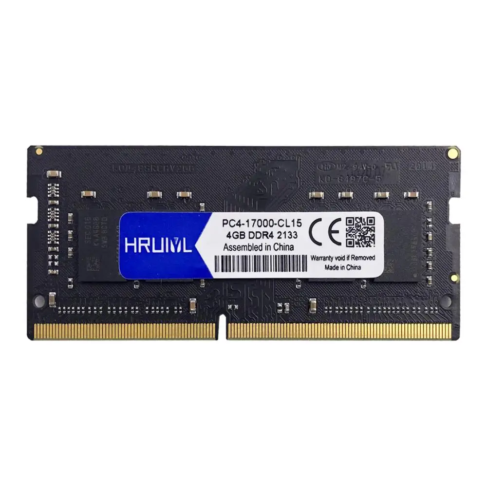 HRUIYL DDR4 SODIMM 2133MHz 8G 16G 4GB Оперативная память для ноутбука PC4 17000S 1 2 V D оперативная 260 Pin