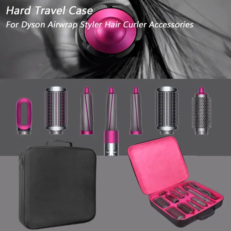 c1fb travel carry cover storage bag hard pouch for dyson airwrap complete hair curler hair dryer curling stick handbag free global shipping
