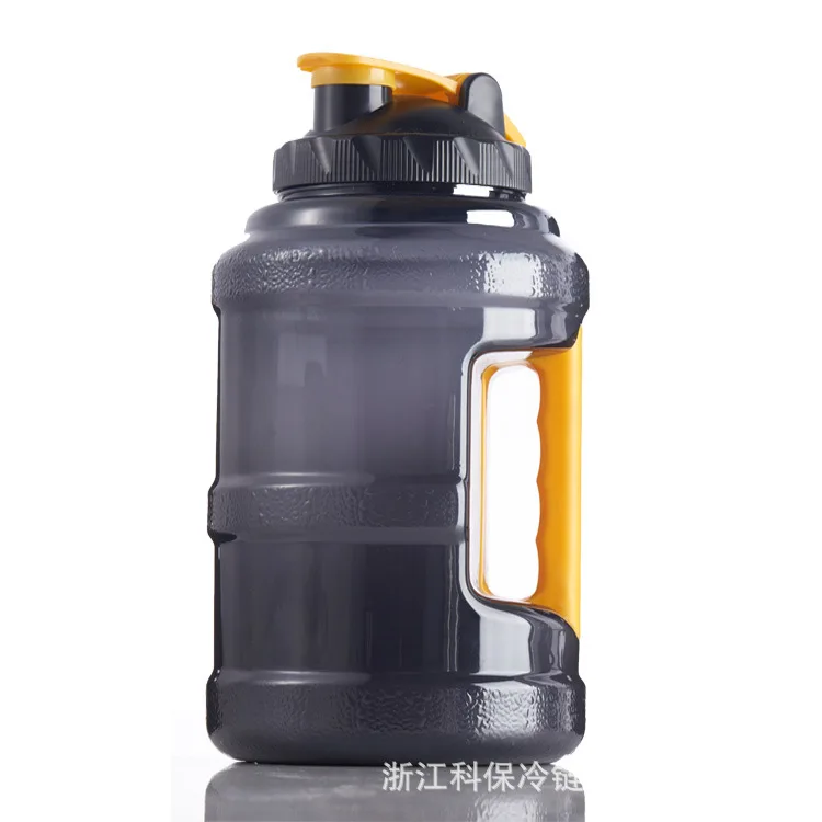 1 2.5L пластиковая Спортивная бутылка для воды с широким горлышком, Спортивная бутылка для воды на открытом воздухе, большая емкость, пространство, BPA питьевая бутылка для воды - Цвет: 1