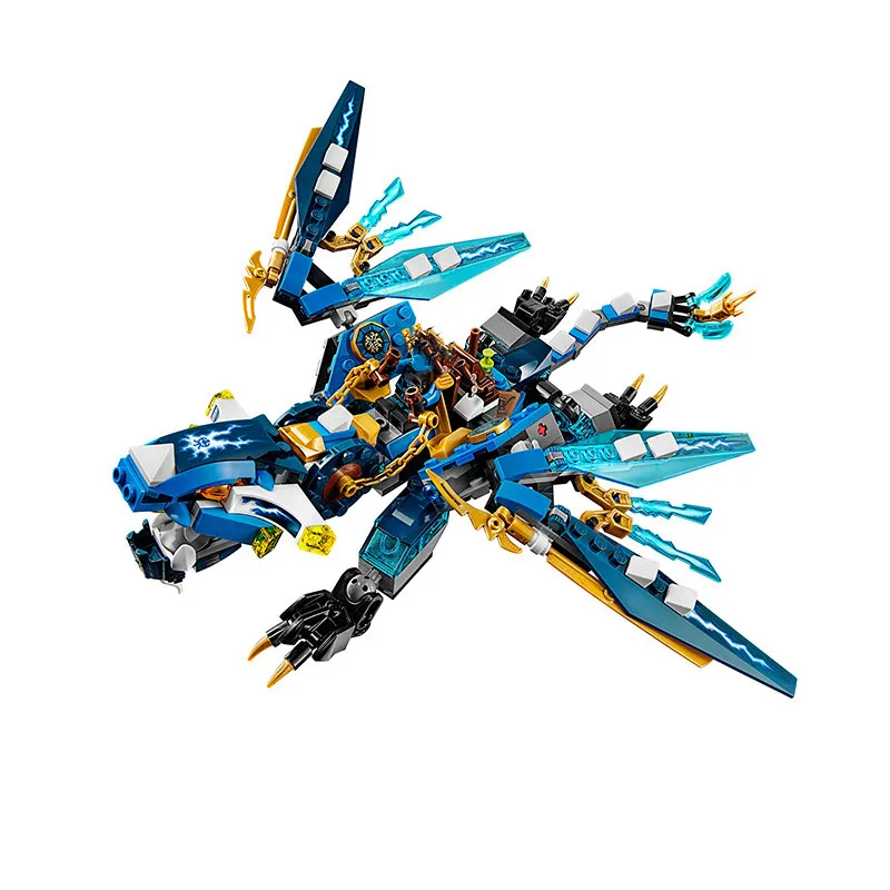Ниндзя Летающий мех Дракон строительные блоки игрушки ninjagoo фигурки кирпичи