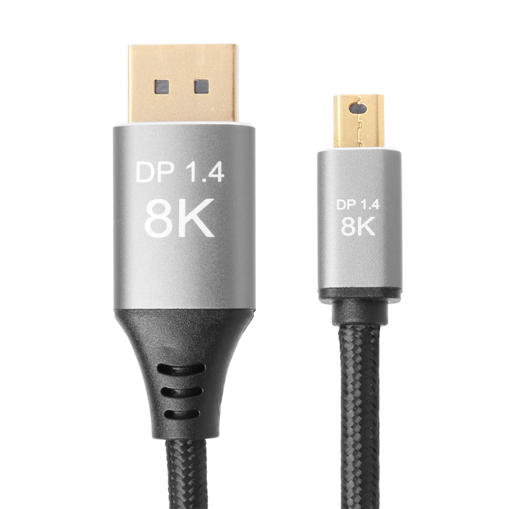Мини DP к кабелям дисплей B0305 8K/60Hz порт 1 4 адаптер шнур аудио кабель Шнур микрофон