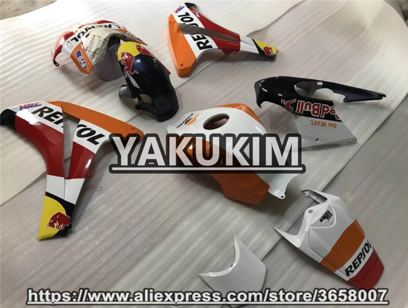 АБС-пластик инжекторный для Honda CBR1000RR 2008 2009 2010 2011 мотоциклетный чехол CBR 1000RR 2008 2009 2010 2011 по индивидуальному заказу