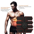 Конечный тонкий стимулятор мышц брюшной полости ABS, шесть режимов, умный электрический тренажер для массажа мышц брюшной полости, набор для тренировок