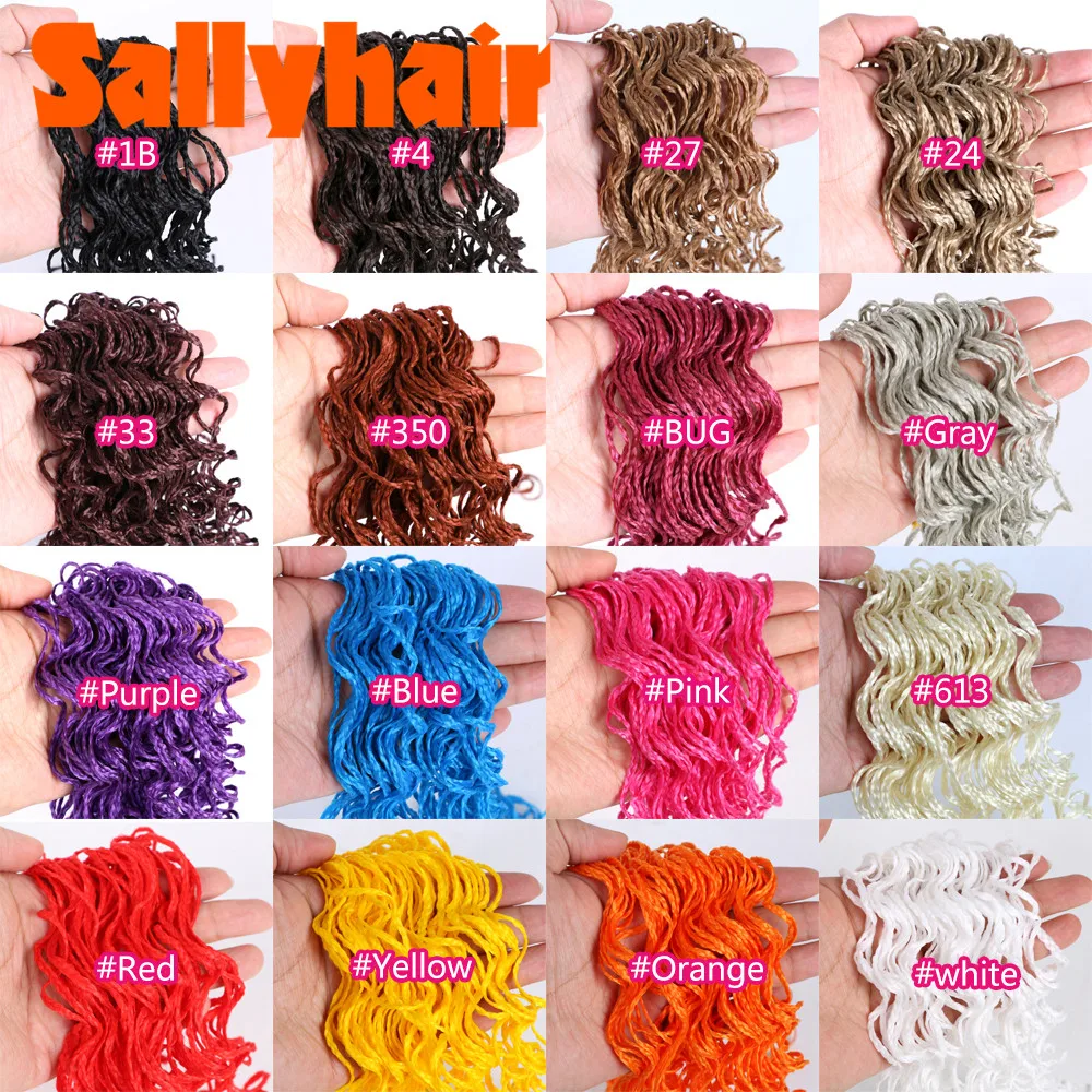 Sallyhair синтетические косички ZiZi 28 дюймов вязаные волосы серые фиолетовые розовые