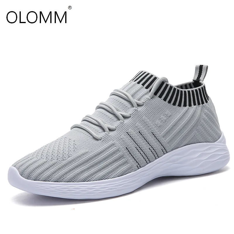 

Large Size 36-42 Breathable Mesh Platform Sneakers Women Slip on Soft Ladies Casual Running Shoes Woman Knit Sock Shoes Flats