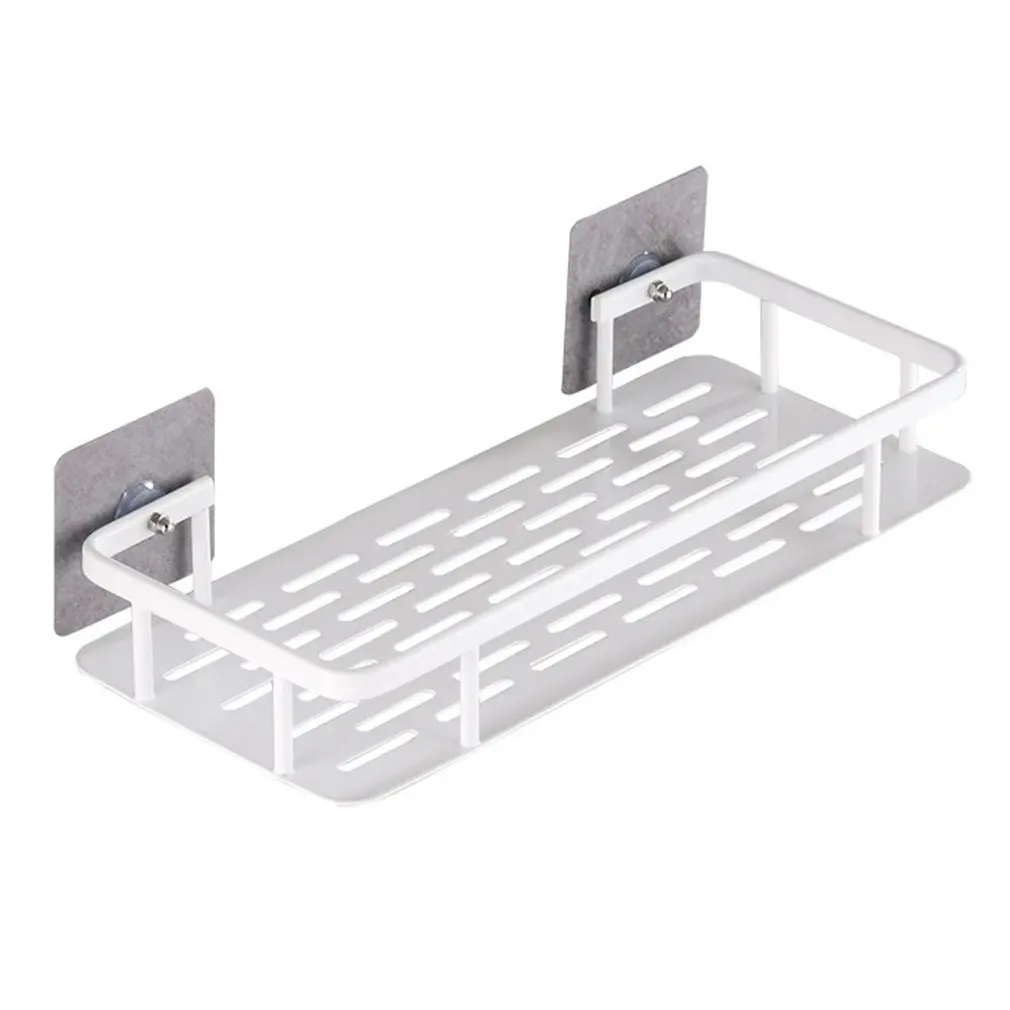 

Shelf Shower Shelf Adhesive Aluminum Shower Caddy For Shampoo Holder Kitchen Rack Storage Organizer No Drilling Rectangle Wall