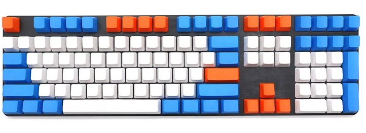 Lyte Keycaps PBT 108 key три цвета Микс OEM профиль для вишневого MX переключатели