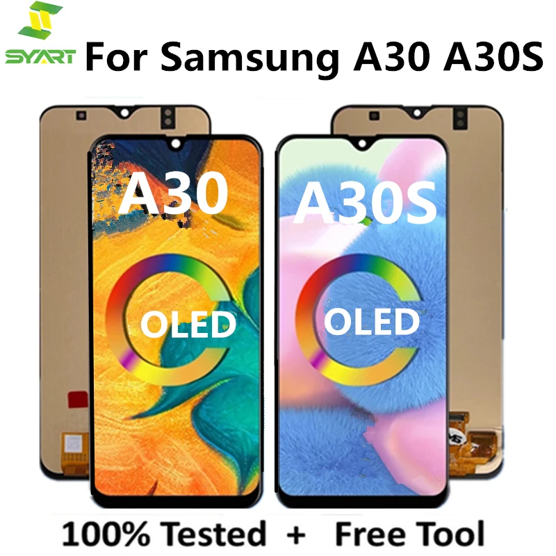 LCD Screen For Samsung Galaxy A30 A30S LCD A305/DS A305F A305FD Display Touch Screen Digitizer For Samsung A30 A30S LCD