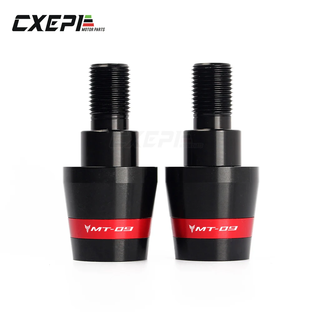 

2019 NEW For YAMAHA MT09 MT-09 FZ-09 FZ09 2014-2019 Motorcycle Handlebar Grips Handle Bar Cap End Plugs Protector with Logo
