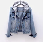 2021 осенние женские жакет из денима на каждый день женская блуза с длинным рукавом, джинсовые куртки, женская верхняя одежда для мальчиков и девочек, куртки