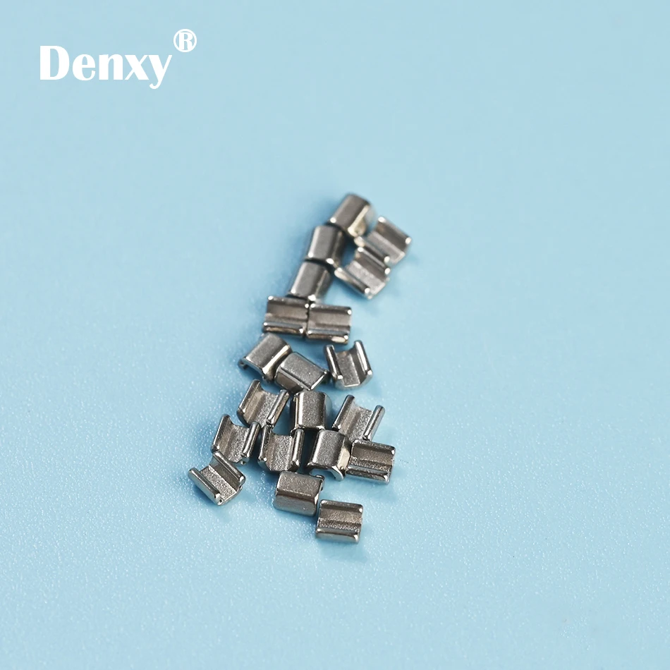 Denxy 100pcs 018 Высококачественная Ортодонтическая опора из нержавеющей стали для