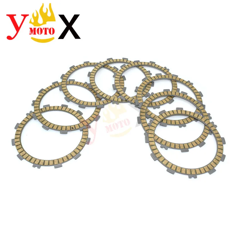 Комплект фрикционных дисков для мотоциклов ZX6R 8 шт./компл. набор сцепления KAWASAKI