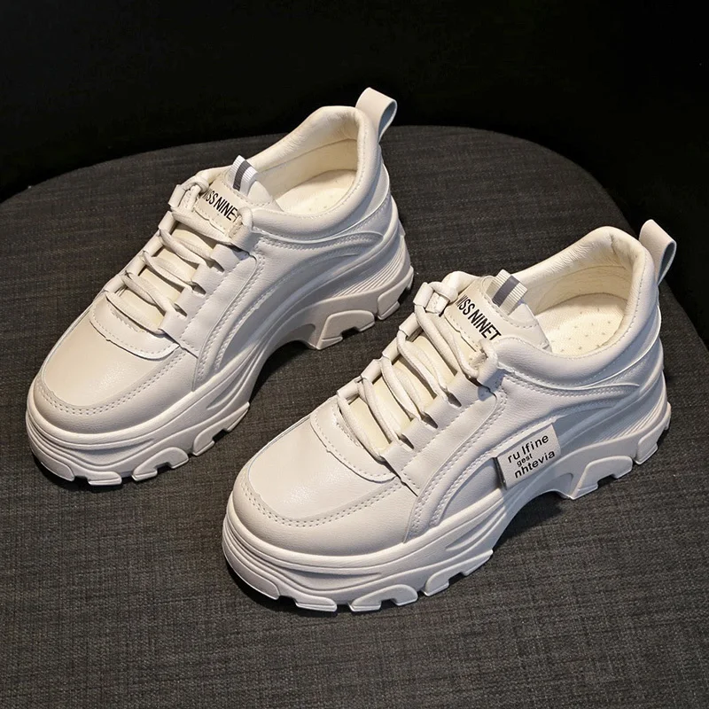 Bjakin/Бежевые кроссовки для бега визуально увеличивающие рост женские дышащие из