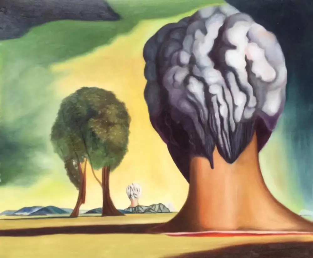 Ручная роспись абстрактная картина маслом на холсте Современная Картина дали