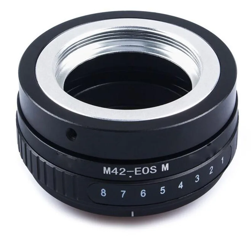 Адаптер для объектива с резьбовым креплением Tilt M42 EOS M FUJIFIM Panasonic sony NEX E NEX7 |