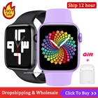 Смарт-часы IWO 13 Series 6 X8 MAX, 1,75 дюйма, HD, с двумя кнопками, Bluetooth, звонки, пользовательские обои, спортивные Смарт-часы PK W46 W37 T500 + plus