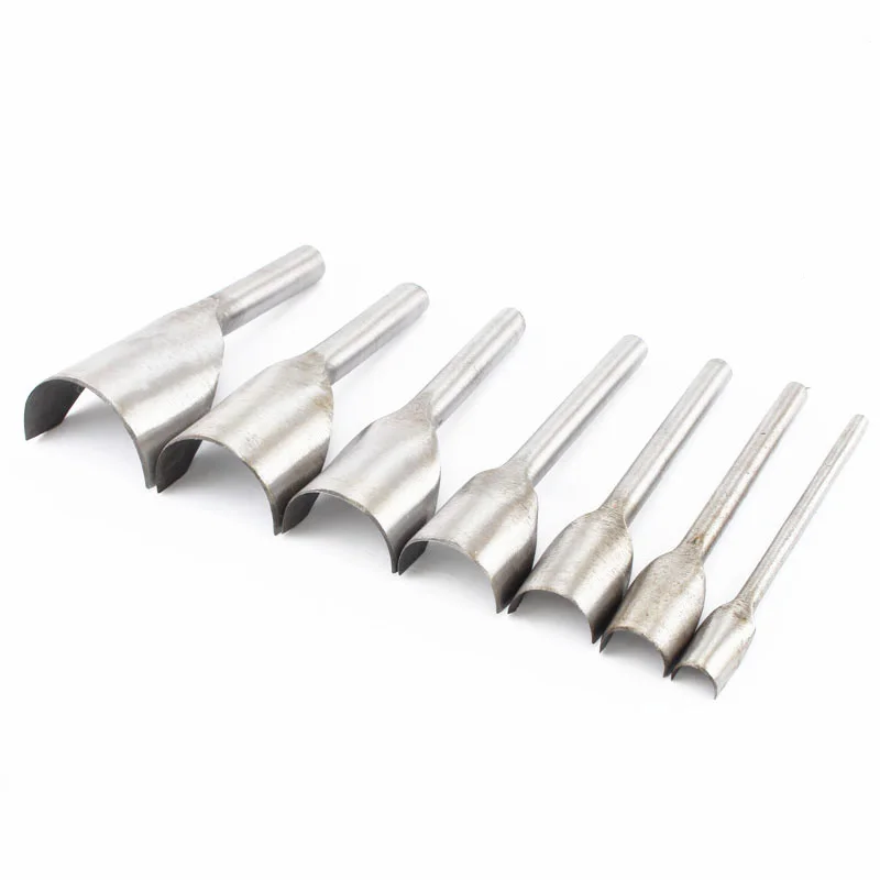 Из воловьей кожи инструмент филе полукруг в форме фаски удар задний пояс