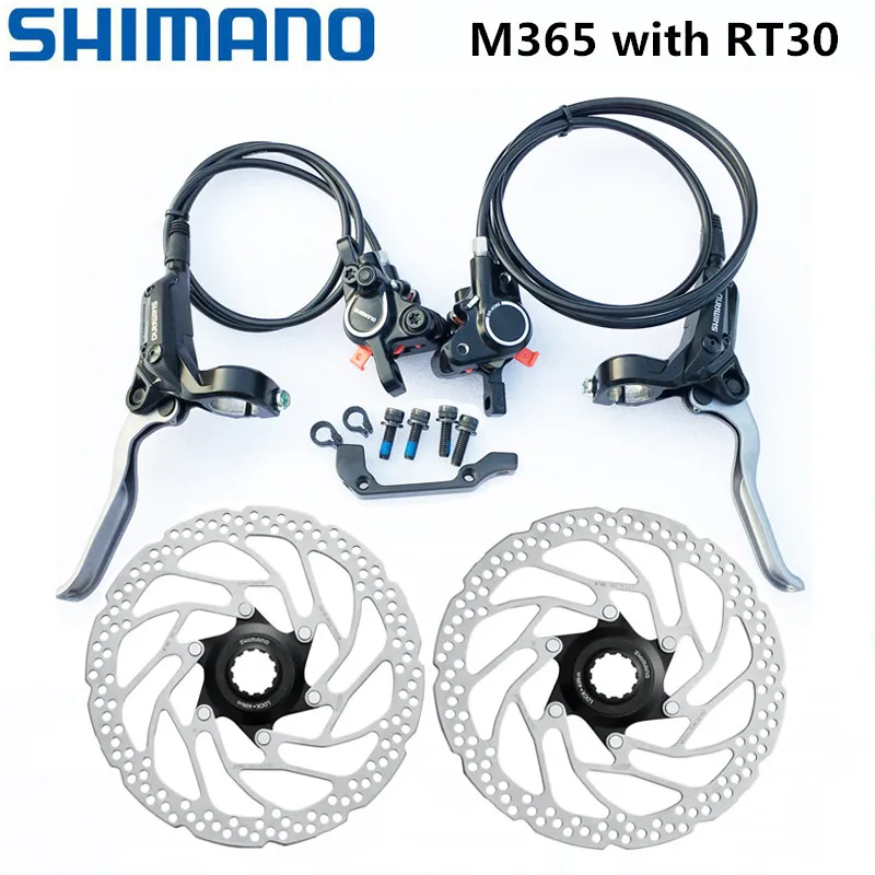Shimano M365 тормозной велосипед MTB Гидравлический дисковый тормоз набор BR BL тормоза w/n