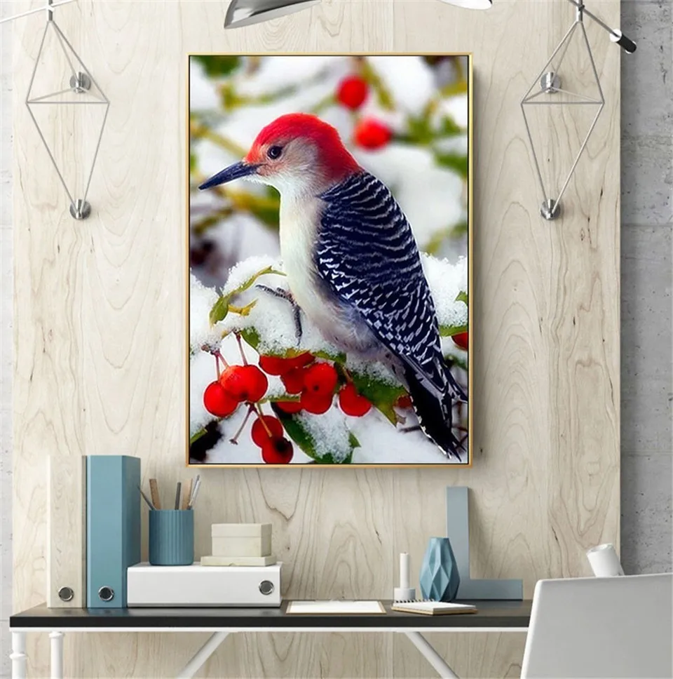 AZQSD Алмазная вышивка полный набор животные картина стразы настенная живопись